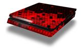 Vinyl Decal Skin Wrap compatible with Sony PlayStation 4 Slim Console HEX Red (PS4 NOT INCLUDED)