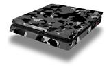 Vinyl Decal Skin Wrap compatible with Sony PlayStation 4 Slim Console WraptorCamo Old School Camouflage Camo Black (PS4 NOT INCLUDED)