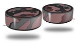 Skin Wrap Decal Set 2 Pack for Amazon Echo Dot 2 - Camouflage Pink (2nd Generation ONLY - Echo NOT INCLUDED)