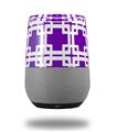 Decal Style Skin Wrap for Google Home Original - Boxed Purple (GOOGLE HOME NOT INCLUDED)