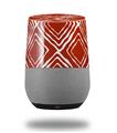 Decal Style Skin Wrap for Google Home Original - Wavey Red Dark (GOOGLE HOME NOT INCLUDED)