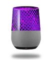 Decal Style Skin Wrap for Google Home Original - Halftone Splatter Hot Pink Purple (GOOGLE HOME NOT INCLUDED)