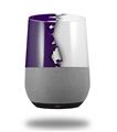 Decal Style Skin Wrap for Google Home Original - Ripped Colors Purple White (GOOGLE HOME NOT INCLUDED)