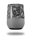 Decal Style Skin Wrap for Google Home Original - Scattered Skulls Gray (GOOGLE HOME NOT INCLUDED)