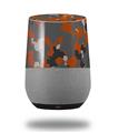 Decal Style Skin Wrap for Google Home Original - WraptorCamo Old School Camouflage Camo Orange Burnt (GOOGLE HOME NOT INCLUDED)