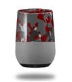 Decal Style Skin Wrap for Google Home Original - WraptorCamo Old School Camouflage Camo Red Dark (GOOGLE HOME NOT INCLUDED)