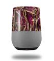 Decal Style Skin Wrap for Google Home Original - WraptorCamo Grassy Marsh Camo Neon Fuchsia Hot Pink (GOOGLE HOME NOT INCLUDED)