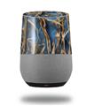 Decal Style Skin Wrap for Google Home Original - WraptorCamo Grassy Marsh Camo Neon Blue (GOOGLE HOME NOT INCLUDED)