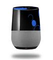 Decal Style Skin Wrap for Google Home Original - Lots of Dots Blue on Black (GOOGLE HOME NOT INCLUDED)