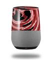 Decal Style Skin Wrap for Google Home Original - Alecias Swirl 02 Red (GOOGLE HOME NOT INCLUDED)