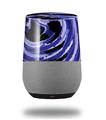 Decal Style Skin Wrap for Google Home Original - Alecias Swirl 02 Blue (GOOGLE HOME NOT INCLUDED)