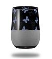 Decal Style Skin Wrap for Google Home Original - Pastel Butterflies Blue on Black (GOOGLE HOME NOT INCLUDED)