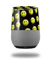 Decal Style Skin Wrap for Google Home Original - Smileys on Black (GOOGLE HOME NOT INCLUDED)