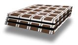 Vinyl Decal Skin Wrap compatible with Sony PlayStation 4 Pro Console Squared Chocolate Brown (PS4 NOT INCLUDED)