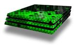 Vinyl Decal Skin Wrap compatible with Sony PlayStation 4 Pro Console HEX Green (PS4 NOT INCLUDED)