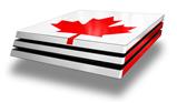 Vinyl Decal Skin Wrap compatible with Sony PlayStation 4 Pro Console Canadian Canada Flag (PS4 NOT INCLUDED)
