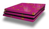 Vinyl Decal Skin Wrap compatible with Sony PlayStation 4 Pro Console Anchors Away Fuschia Hot Pink (PS4 NOT INCLUDED)