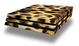 Vinyl Decal Skin Wrap compatible with Sony PlayStation 4 Pro Console Fractal Fur Leopard (PS4 NOT INCLUDED)
