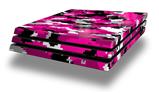 Vinyl Decal Skin Wrap compatible with Sony PlayStation 4 Pro Console WraptorCamo Digital Camo Hot Pink (PS4 NOT INCLUDED)
