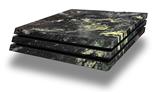 Vinyl Decal Skin Wrap compatible with Sony PlayStation 4 Pro Console Marble Granite 03 Black (PS4 NOT INCLUDED)