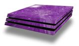 Vinyl Decal Skin Wrap compatible with Sony PlayStation 4 Pro Console Stardust Purple (PS4 NOT INCLUDED)