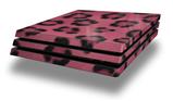 Vinyl Decal Skin Wrap compatible with Sony PlayStation 4 Pro Console Leopard Skin Pink (PS4 NOT INCLUDED)