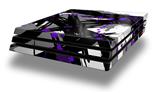 Vinyl Decal Skin Wrap compatible with Sony PlayStation 4 Pro Console Abstract 02 Purple (PS4 NOT INCLUDED)