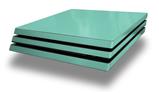 Vinyl Decal Skin Wrap compatible with Sony PlayStation 4 Pro Console Solids Collection Seafoam Green (PS4 NOT INCLUDED)