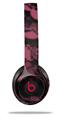 WraptorSkinz Skin Decal Wrap compatible with Beats Solo 2 and Solo 3 Wireless Headphones Skulls Confetti Pink Skin Only (HEADPHONES NOT INCLUDED)
