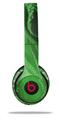 WraptorSkinz Skin Decal Wrap compatible with Beats Solo 2 and Solo 3 Wireless Headphones Mystic Vortex Green Skin Only (HEADPHONES NOT INCLUDED)