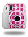WraptorSkinz Skin Decal Wrap compatible with Fujifilm Mini 8 Camera Squared Fushia Hot Pink (CAMERA NOT INCLUDED)