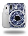 WraptorSkinz Skin Decal Wrap compatible with Fujifilm Mini 8 Camera Wavey Navy Blue (CAMERA NOT INCLUDED)