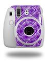 WraptorSkinz Skin Decal Wrap compatible with Fujifilm Mini 8 Camera Wavey Purple (CAMERA NOT INCLUDED)