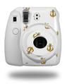 WraptorSkinz Skin Decal Wrap compatible with Fujifilm Mini 8 Camera Anchors Away White (CAMERA NOT INCLUDED)