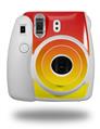 WraptorSkinz Skin Decal Wrap compatible with Fujifilm Mini 8 Camera Smooth Fades Yellow Red (CAMERA NOT INCLUDED)