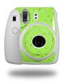 WraptorSkinz Skin Decal Wrap compatible with Fujifilm Mini 8 Camera Raining Neon Green (CAMERA NOT INCLUDED)