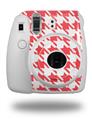 WraptorSkinz Skin Decal Wrap compatible with Fujifilm Mini 8 Camera Houndstooth Coral (CAMERA NOT INCLUDED)