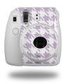 WraptorSkinz Skin Decal Wrap compatible with Fujifilm Mini 8 Camera Houndstooth Lavender (CAMERA NOT INCLUDED)