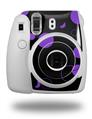 WraptorSkinz Skin Decal Wrap compatible with Fujifilm Mini 8 Camera Lots of Dots Purple on Black (CAMERA NOT INCLUDED)