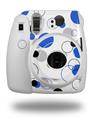WraptorSkinz Skin Decal Wrap compatible with Fujifilm Mini 8 Camera Lots of Dots Blue on White (CAMERA NOT INCLUDED)