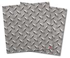 Vinyl Craft Cutter Designer 12x12 Sheets Diamond Plate Metal 02 - 2 Pack