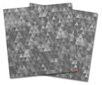 Vinyl Craft Cutter Designer 12x12 Sheets Triangle Mosaic Gray - 2 Pack