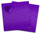 Vinyl Craft Cutter Designer 12x12 Sheets Raining Purple - 2 Pack