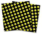 Vinyl Craft Cutter Designer 12x12 Sheets Smileys on Black - 2 Pack