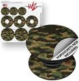Decal Style Vinyl Skin Wrap 3 Pack for PopSockets WraptorCamo Digital Camo Timber (POPSOCKET NOT INCLUDED)