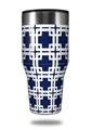 Skin Decal Wrap for Walmart Ozark Trail Tumblers 40oz Boxed Navy Blue (TUMBLER NOT INCLUDED)