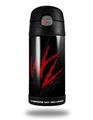 Skin Decal Wrap for Thermos Funtainer 12oz Bottle WraptorSkinz WZ on Black (BOTTLE NOT INCLUDED)