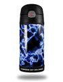 Skin Decal Wrap for Thermos Funtainer 12oz Bottle Electrify Blue (BOTTLE NOT INCLUDED)