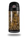 Skin Decal Wrap for Thermos Funtainer 12oz Bottle WraptorCamo Grassy Marsh Camo Orange (BOTTLE NOT INCLUDED)