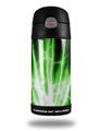 Skin Decal Wrap for Thermos Funtainer 12oz Bottle Lightning Green (BOTTLE NOT INCLUDED)